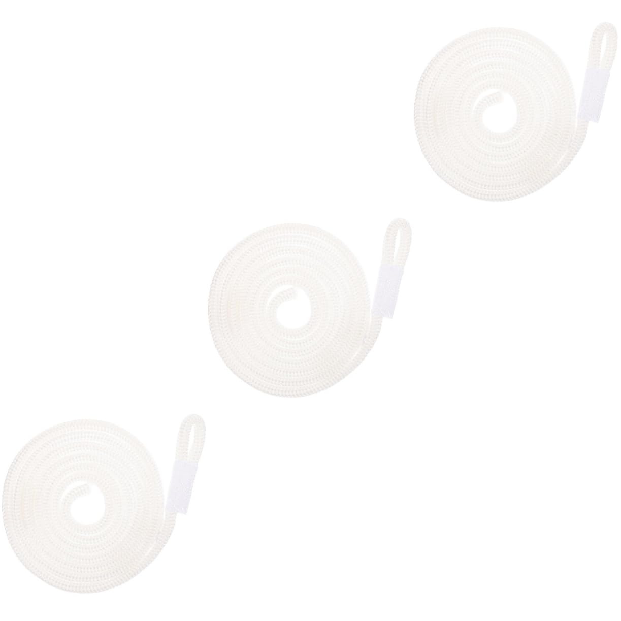 Toddmomy 3pcs Durable Strong Marine Rope Track Marine Accessories Boat Accessories Marine Boat Rope Marine Supplies Ocean Safety Rope Skid Plate Rely on The Ball Anti-collision Ball White