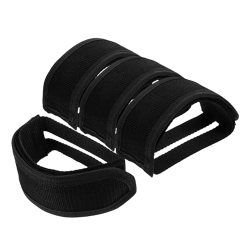 Supvox 4stücke Fahrradpedalriemen Verstellbar Aus Nylon Für Festen Gang Und Mountainbikes Mit Doppelseitigem Klebeband Und Riemen Ohne Schnalle Und Bügel