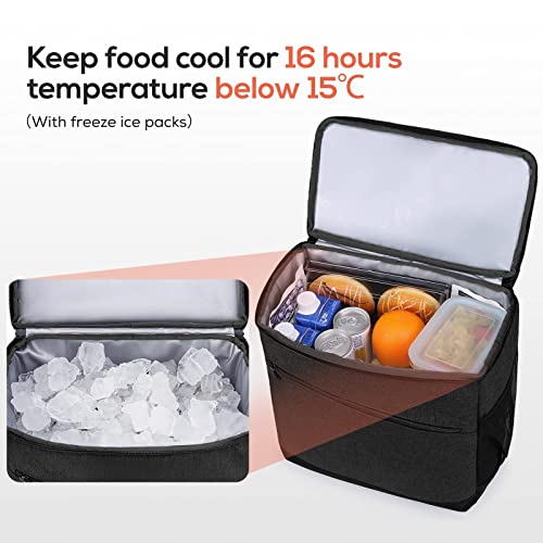 Tourit Insulated Backpack Cooler Leak-Proof Backpack Lunch Box 28 Cans Double Deck Cooler Backpack #TOP1