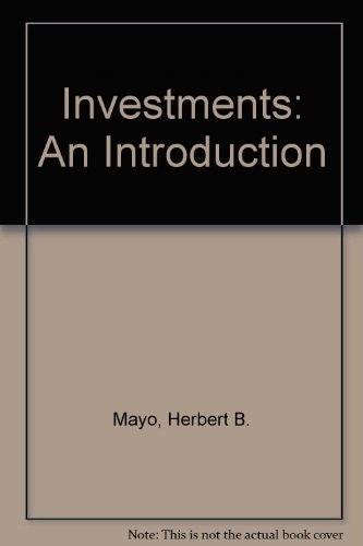 Investments: An Introduction