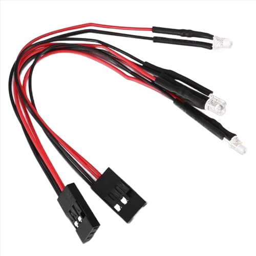 Luces de coche RC Axial SCX24 para competir en circuitos oscuros caseros 1