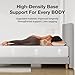 Novilla Queen Mattress, 10 Inch Queen Size Memory Foam Mattress in a Box, Gel Memory Foam Mattress for Comfort Sleep &Cooling Night Sleep, CertiPUR-US Certified