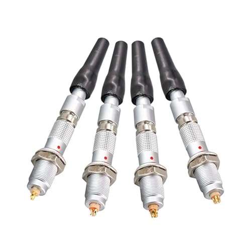 Connecteur 00B 2 broches en métal aéronautique de haute précision