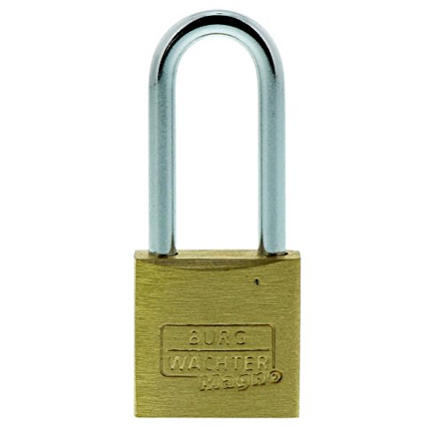 Burg-Wächter Vorhängeschloss-Set, 2er-Set, DUO 400 20 26 SB, Inkl. 2 Schlüssel, Bügelstärke: 3,5 mm