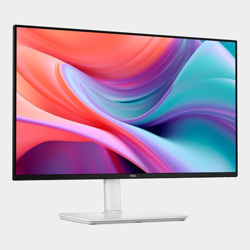Dell 24 Plus Écran PC - S2425HSM, Full HD (1920x1080), 144Hz, IPS, 1ms MPRT, AMD FreeSync, 99% sRGB, Réglage en Hauteur, Haut-parleurs intégrés, 2 HDMI, Garantie 3 Ans, Blanc