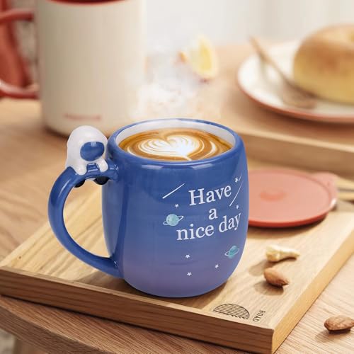 Taza de café Lavezee 16oz con 50% de descuento, diseño astronómico - Image 5