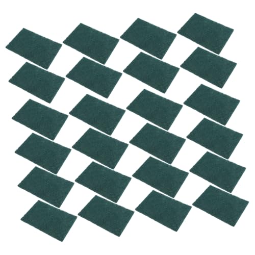 Cabilock 30pcs Non Scratch Scrubbing Sponges for Kitchen and Household Cleaning Versatile Heavy Duty Scour Pads Cuttable for Various Tasks and Reusable for DIY Projects