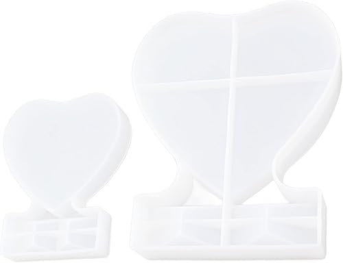 Miniatura 7 de Molde de marco de fotos en forma de corazón, molde de silicona en forma de corazón, moldes de silicona en forma de corazón, molde de marco de fotos