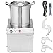 VEVOR Robot Culinaire et Hachoir à Légumes 10 L, Robot Multifonction en Acier Inoxydable de Qualité Alimentaire, avec 2 Lames Supplémentaires en S, pour Hacher Rapidement Fruits, Restaurant, Maison
