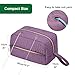 KarSyon Crochet Yarn Bag Knitting Bag Storage for Crocheting Accessories Crochet Hook Case Organizer Gift for Crochet Lovers (Purple)