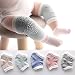 HONGXIN-SHOP Rodilleras para Bebés con Silicona Antisdeslizantes Almohadillas para Niño Rodilla Codo...