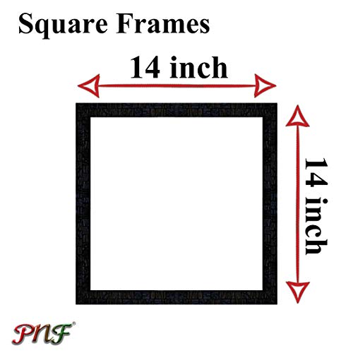 PnF 0237 Synthetic Painting of Unisex Salon (14x14inch, Multicolour) - Set of 3