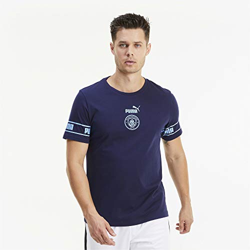 PUMA MCFC Ftblculture Tee - Maglietta da Uomo