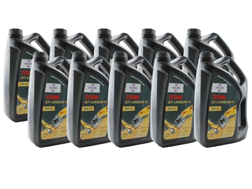 Fuchs 50 Litros Aceite Motor 0W-20 Pack 10x5L