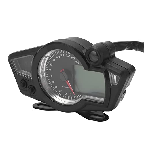 Tachymètre moto DC12V Naroote avec rétroéclairage anti-éblouissement pour ATV