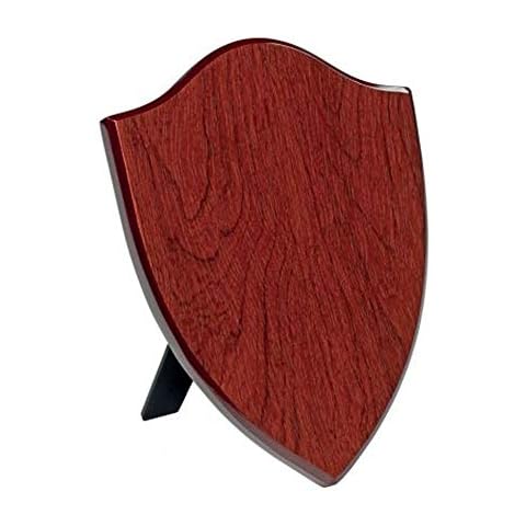 TEN Crest mahogany wood shield cod.EL35085 cm 12,5x1,5x17,8h by Varotto & Co Cover