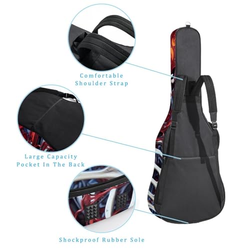 Housse guitare acoustique originale pour protéger et suspendre votre basse