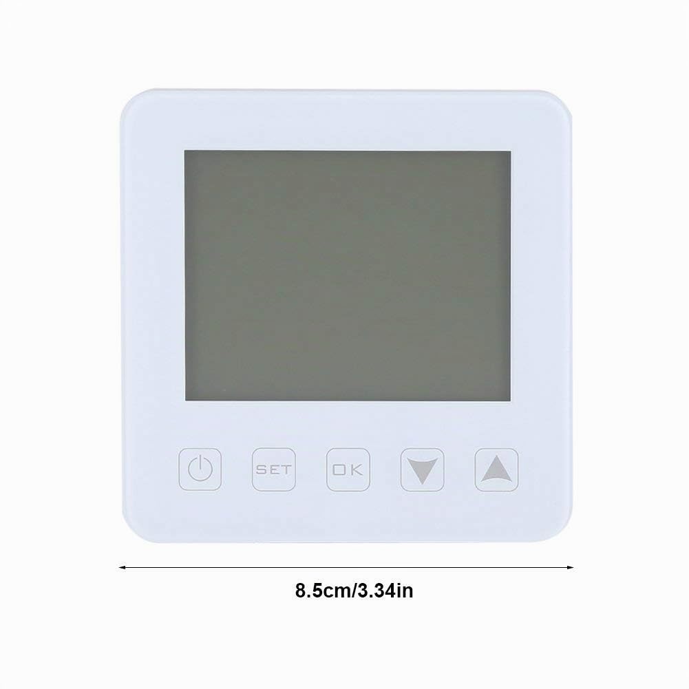 Thermostat Programmable 16A Ecran Digital LCD Thermostat De Chauffage Électrique Contrôleur De Température Ambiante