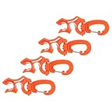 Risparmio di spazio: la piccola e aerodinamica clip porta tubo non appesantisce la tua attrezzatura subacquea, rendendola un accessorio subacqueo essenziale per un'immersione comoda e senza restrizioni, porta tubo subacqueo, attrezzatura subacquea