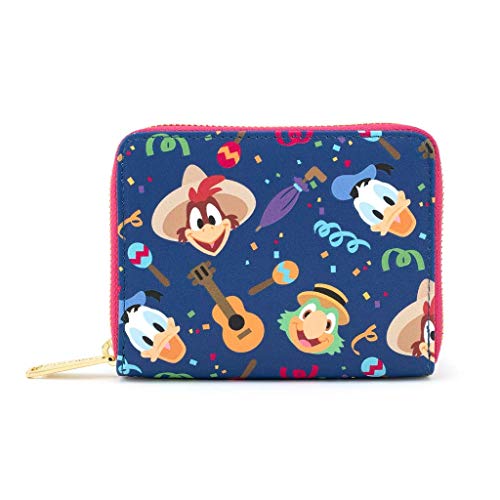 Loungefly x Disney Three Caballeros Zip Around Wallet