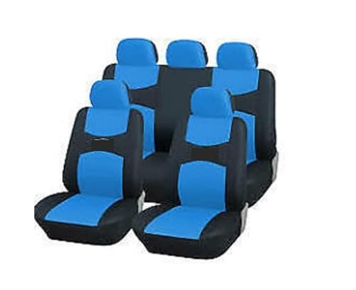 Set coprisedili foderina tappezzeria auto AZZURRO