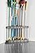 Rubbermaid Plastic Garage Corner Tool Tower Rack, Easy to Assemble, Organizes up to 30 Long-Handled Tools/Rakes/ Brooms/Shovles for Home/House/Outdoor/Sheds