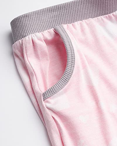 Only Girls’ Active Sweatpants – 2 Pack Athletic Yummy Joggers With Pockets For Girls (Sizes: 7-14), Size 12, Black Tie Dye/Pink Heart #TOP4