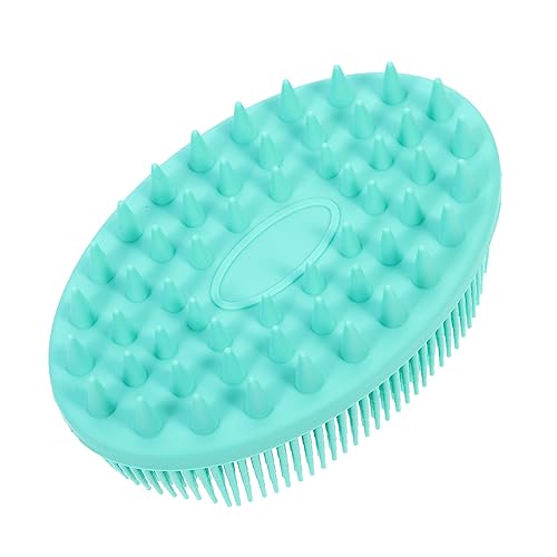 FOYTOKI Soft Silicone Bath Brush Kids Adults Cleaner Massage Bathing Tool Detachable Hang Rope