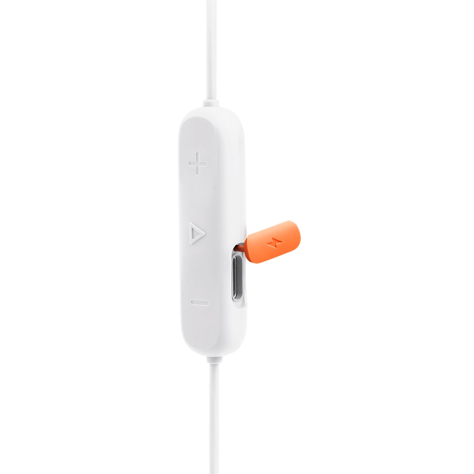 JBL Endurance Run 3, Bezprzewodowe Słuchawki Sportowe, Białe | Bluetooth, FlipHook i TwistLock, Wodoodporne i Pyłoszczelne (IP65), do 25 h Pracy Baterii, Mikrofon i Pilot na Kablu