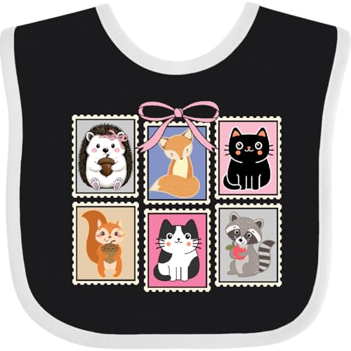 inktastic Woodland Animals Baby Bib