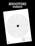  Shooting Targets: Large Paper for Gun Pistol Rifle Airsoft BB Gun Pellet Gun Air Rifle