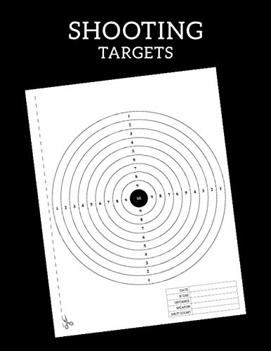 Shooting Targets: Large Paper for Gun Pistol Rifle Airsoft BB Gun Pellet Gun Air Rifle