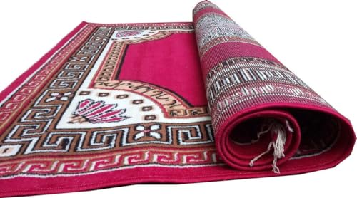 Image of Soft Modern Washable Beautiful Acrylic Rugs for Home Decor Living Room 8x11 feet (240 x 330 CM) Red