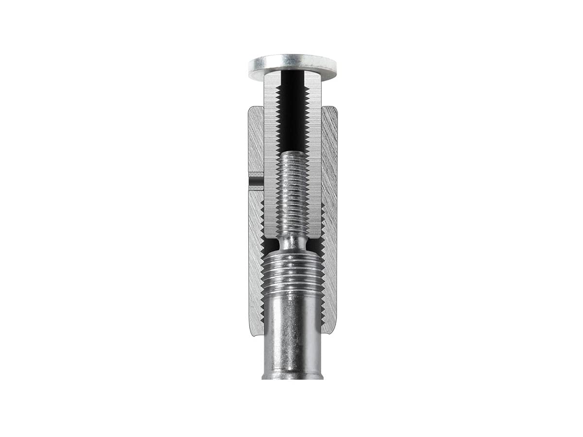 Piher Maxipress R - Juego de 2 abrazaderas de alto rendimiento, 1000 kg de fuerza de sujeción, rosca protegida, ideal para soldar, longitud de 16 cm (60 cm)