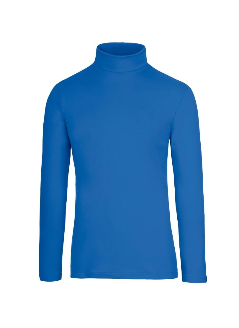Trigema pull homme col roulé en coton confortable - 8