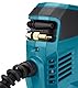 Makita DMR115 Akku-Baustellenradio (ohne Akku, ohne Ladegerät), Türkis, Schwarz, Silber & DMP180Z Akku-Kompressor 8,3 bar 18 V (ohne Akku, ohne Ladegerät) Blau, Silber
