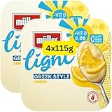 Light Greek Style Lemon Yogurt Mullers (8x115g)