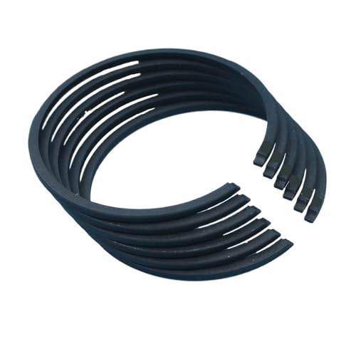 6個 48mm x 1.5mm ピストンリング 365 61 162 262 261 262XP 65 265RX 266 625 2065 2165 チェーンソーおよび刈払機用ユニバーサル
