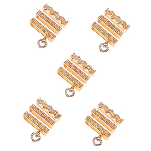 Anneaux de montre en silicone stylés pour personnaliser vos bracelets - Lot de 15 pièces