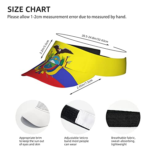 Image of Cute Funny Flag Hat Women Men Adjustable Flag Sport Sun Visor Hat Summer Fashion Sun Cap Beach Flag Hat