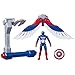 Marvel Epic Hero Series Captain America: Brave New World Flight Control Action Figure with Accessory, Super Hero Toys for Kids Ages 4+
