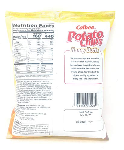 Calbee Honey Butter Potato Chips 80g, 4 Pack image 4