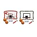 YHNNH Basketball Hoop with Electronic Scoreboard Multipurpose Easy to Assemble(Red)