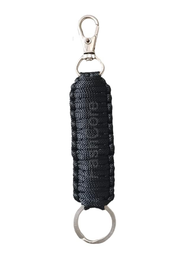 FashCore Sturdy Rope Paracord Keychain Cobra Braided Lanyard Key Chain