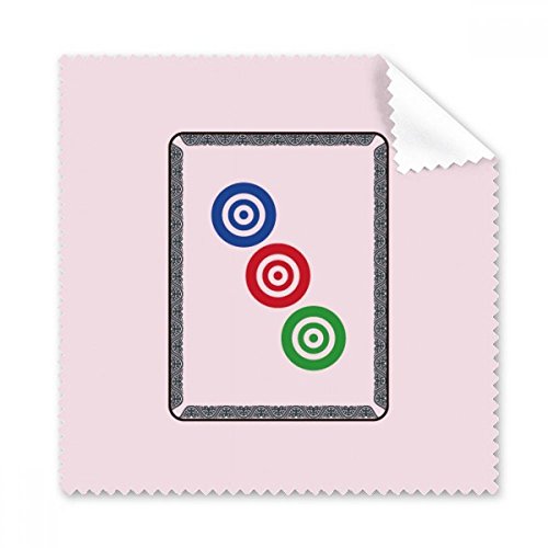 Écran gras et lunettes floues ? Chiffon de nettoyage Mahjong en tissu microfibre doux 5pcs