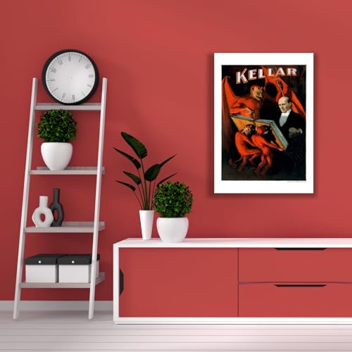 Harry Kellar The Magician Impression d'Art Mat Archival Spiffing Prints XL