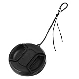 1 X Univeral Camera 49mm Front Lens Cap Protector Black