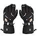 American Mammoth Heated Gloves for Men & Women - Battery Electric Heated Warm Cycling Motorcycle| Works Up to 6 Hours (Medium Womens Glove)