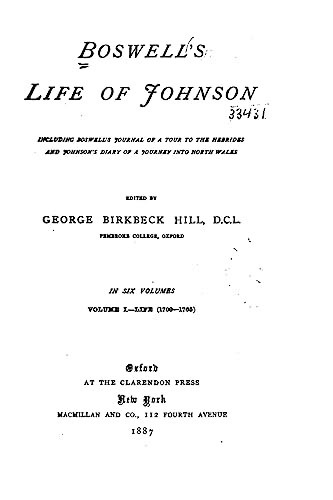 Boswell's Life of Johnson