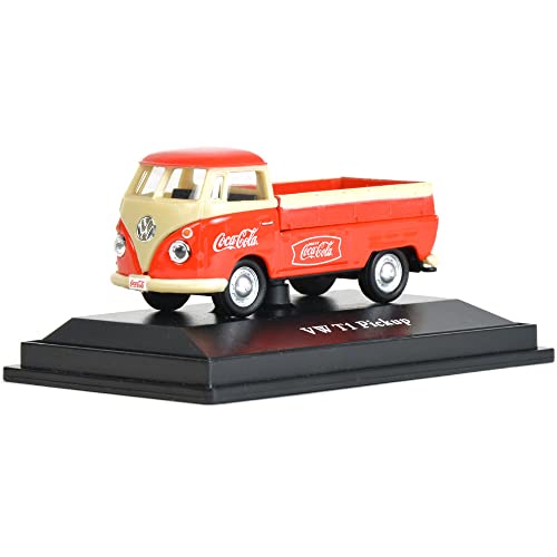 Motor City Classics 1:72 Diecast 1962 VW T1 Pickup Coca-Cola